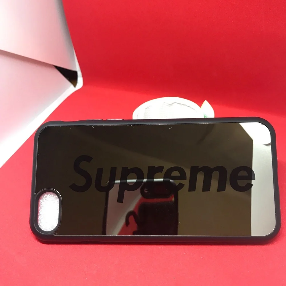 COPY - COPY - Supreme mirror iPhone 7/8 case plus glass …